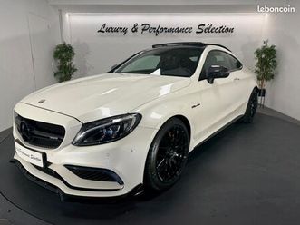 mercedes classe c coupé 63 amg 4.0 v8 476ch - 29000km - toit ouvrant