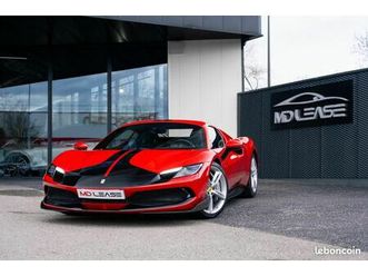 ferrari 296 gts 3.0 turbo v6 hybride 830 ch - leasing 2990 euros/ mois garantie et entretien incl...