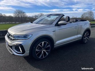 volkswagen t-roc cabriolet r line 1.5 tsi evo 150ch dsg7