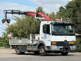 mercedes-benz atego 1018 kraan/crane hmf403!129tkm dk1016 — vrachtwagens — marktplaats