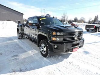 2018 chevrolet silverado 3500 lt 6.6l duramax 4x4 new brakes onl