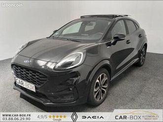 ford puma st line x hybrid 125 ch-toit pano-1ere main-cam-park assist-bang & olufsen