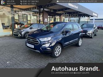 ford ecosport titanium sitzheizung/android auto/lenkr