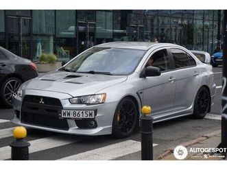 mitsubishi lancer evo x gsr 500km warszawa wilanów • olx.pl