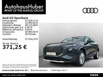 audi q3 sportback tdi s tronic techplus mmiplus ahk