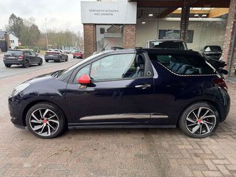 ds ds 3 cabrio automobiles ds 3 1.2 puretech***ines de la fressange***