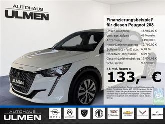 peugeot 208 e- active 136 spurhalteassistent touchscreen