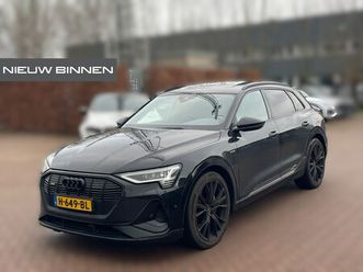 audi e-tron - e-tron 50 quattro launch edition black 71 kwh | panoramadak | stoelverwarming | adaptive c