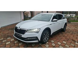 škoda superb 2.0 tdi scout4x4 dsg.virtual.kljuka.možna menjava