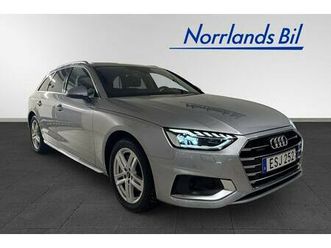 avant 40 tfsi quattro s-tro 204 hk/värmare/dubb/kamera