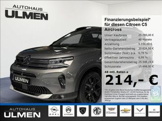 citroën c5 aircross shine 130 rückfahrkamera shz navi
