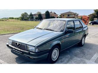 1986 alfa romeo 75 2.5 quadrifoglio verde a vendre