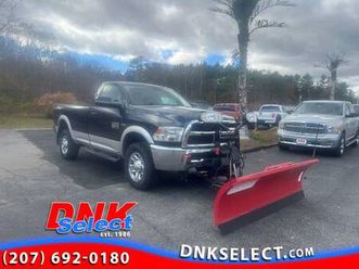 2016 ram 2500 tradesman regular cab 4wd ***with plow!***