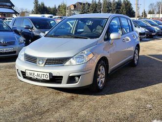 nissan tiida 1.6 acenta 134.900 km
