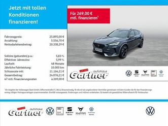 cupra formentor vz priority 1.4 dsg ehybrid navi leder