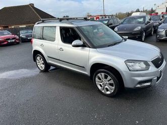 2014 skoda yeti outdoor elegance tdi cr hatchback diesel manual