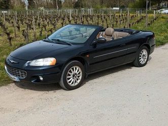 chrysler sebring v6 2.7 ba cab 100% éthanol