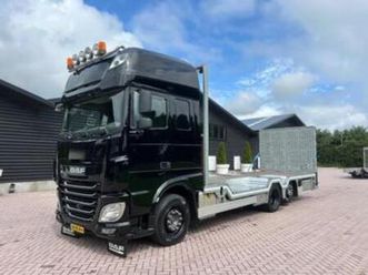 daf xf 460 machine transporter oprijwagen euro 6 (bj 2014) — vrachtwagens — marktplaats