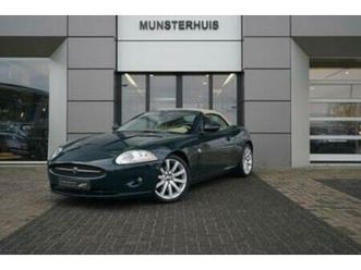 jaguar xk 4.2 v8 convertible | british racing green | créme — jaguar — marktplaats