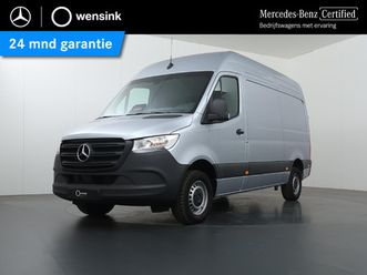 mercedes-benz sprinter 315 cdi | l2 h2 | pro | 3 zits | achteruitrijcamera | betimmering | laadvloer | apple carplay/android auto | certified