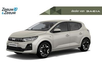 dacia sandero (anwb private lease actie v.a. € 384,-) eco-g 120 journey | wij maken graag een private lease offerte op maat voor u! |