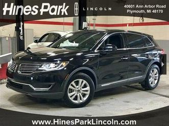 used 2016 lincoln mkx premiere