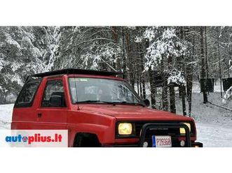 daihatsu feroza, 1.6 l., off-road / crossover