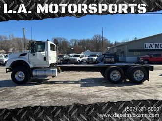 2013 international workstar 7600 heavy spec 58k gvwr full lockers
