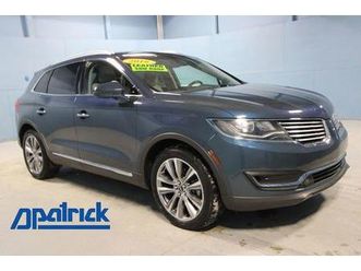 used 2016 lincoln mkx reserve