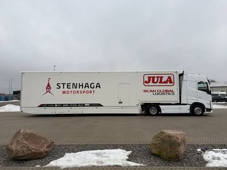 4x2 i-shif endast 6241 mil + racetrailer & bakgavellyft