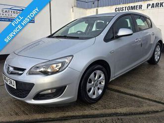 2014 vauxhall astra 1.4 design (100ps) hatchback
