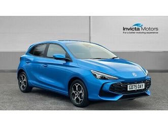 mg mg3 1.5 hybrid trophy 5dr auto