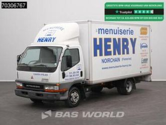 mitsubishi canter 125pk 3.0l bakwagen achterdeuren dubbelluc — bestelauto's — marktplaats