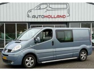 renault trafic 2.0 dci 84kw 115pk dc dubbele cabine l2h1 air — bestelauto's — marktplaats