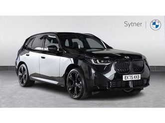 bmw x3 30e xdrive m sport 2.0 5dr