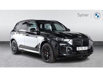 bmw x5 xdrive50e m sport 3.0 5dr