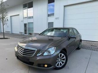 ② mercedes e220 - automaat - 2.2 diesel - leder - 2011 — mercedes-benz — 2ememain