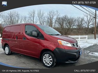 2017 nissan nv200 s