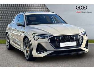 audi e-tron sportback 370kw s vorsprung quattro 95kwh 5dr auto [22kwch]