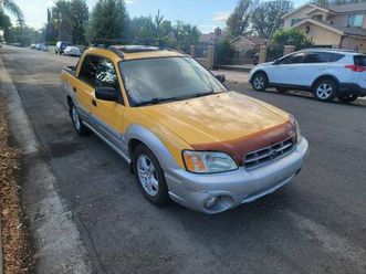 2003 subaru baja yellow 25.l