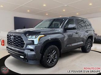 toyota sequoia 2024 platinum 4wd | apple | android | toit panoramique