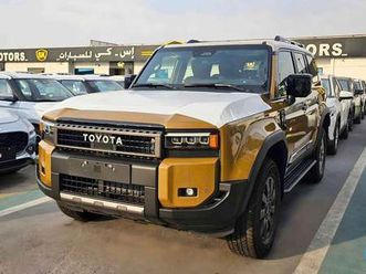 toyota prado turbo adventure dual tone / 2.4l petrol a/t v4 / high option with radar / (code# padv1t)