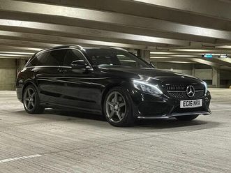 mercedes-benz c-class 2.1 c300dh amg line estate 5dr diesel hybrid g-tronic+ euro 6 (start/stop) (231 ps