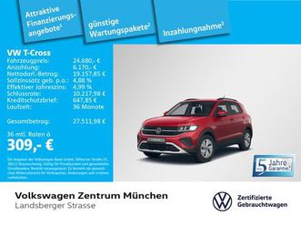 volkswagen t-cross 1.0 tsi life navi led acc dab+ dsg