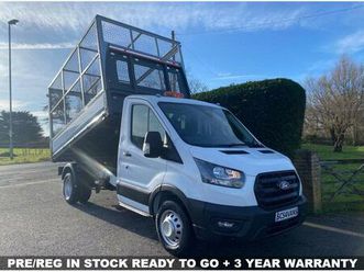 350 leader l2 drw single cab cage tipper 2.0 ecoblue 130 bhp *large media screen & air con*