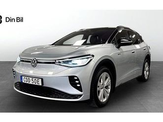 volkswagen id.4 gtx drag & värmare backkamera vinterhjul