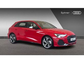 audi a3 35 tfsi s line 5dr s tronic [tech pack]