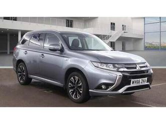 2016 mitsubishi outlander 2.0 phev gx4h 5dr auto estate petrol/electric automatic