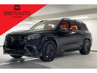 mercedes-benz gls 63 amg brabus 800 carbon burmester head up tv pano