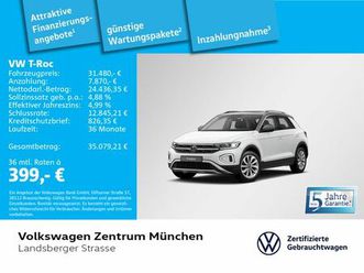volkswagen t-roc 1.5 tsi style navi led+ pano easyopen acc